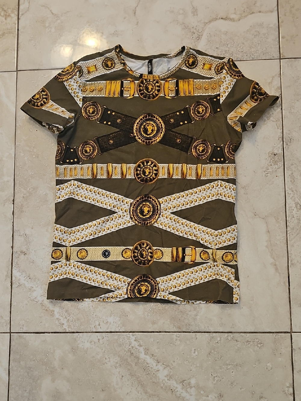 Versus Versace T Shirt Bondage 100 Authentic